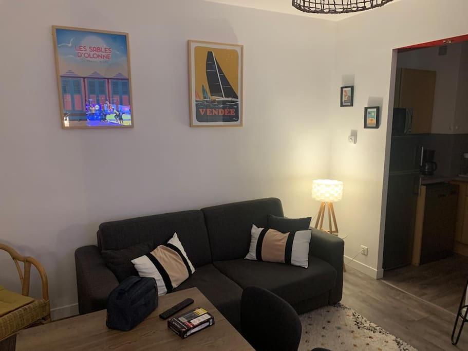 Les Sables D'Olonne, Les Presidents, Charmant Appartement Lumineux, Plage 150 M. Eksteriør billede
